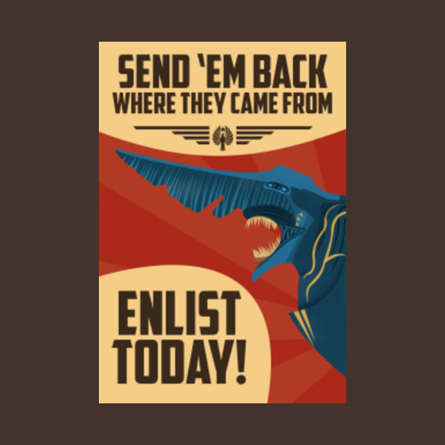 Knifehead Kaiju Propaganda Poster (Pacific Rim) - Pacific Rim - Phone Case