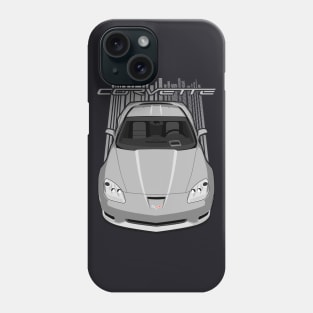 Corvette C6 Z06 - Silver Phone Case