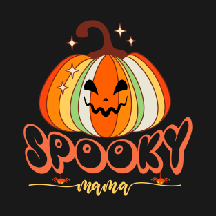 Pumpkin Halloween Mama T-Shirt