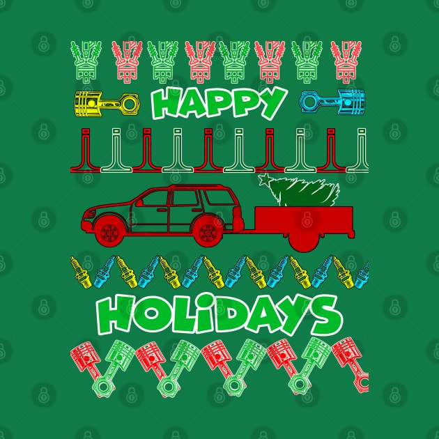 Merry chrismas, car guy, car enthusiast merry chrismas (jeep) by CarEnthusast