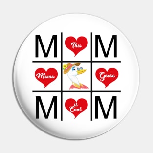 Special mom shirt gamer mom with hearts Pin