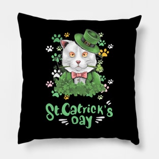 Saint Patrick's Catrick's Day Pillow
