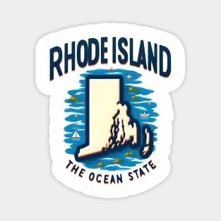 Rhode Island Lover Magnet