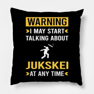 Warning Jukskei Pillow