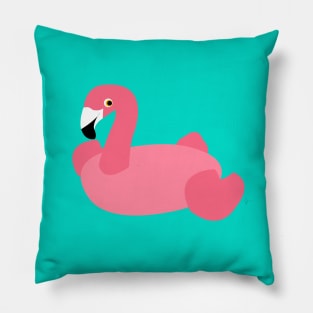 Pool Flamingo Summer Float Pillow