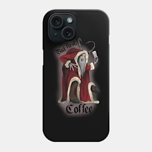 Krampus Coffee Phone Case