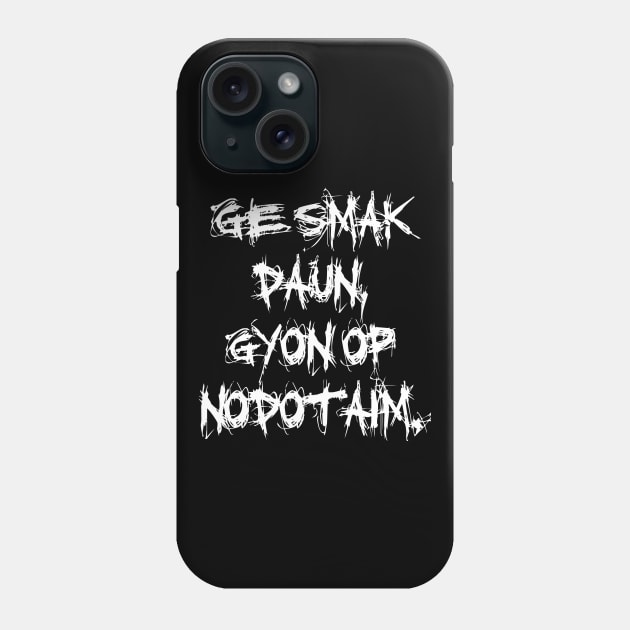 Ge Smak Daun gyon Op Nodataim Phone Case by Basilisk