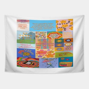 Background Collage Tapestry