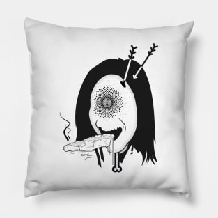 Black & white Elegant Art 9 Pillow