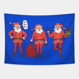 Santa Claus Funny Tapestry