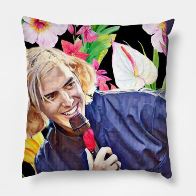 Josh Taylor - Half Alive Pillow by KYi