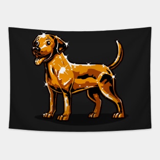 25k golden retreiver Tapestry