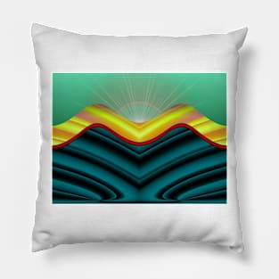 The Dawn of a New Day Pillow