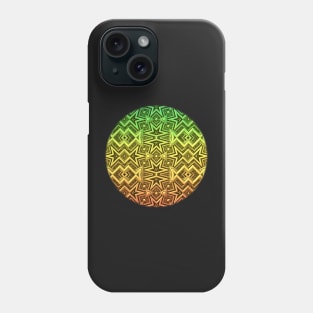 Abstract Pattern with Summer Colors Phone Case
