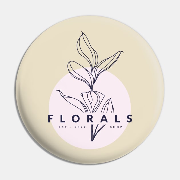 Floral design Pin by HANART