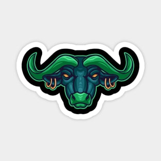 GREEN BULL Magnet