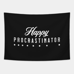 Happy Procrastinator Tapestry