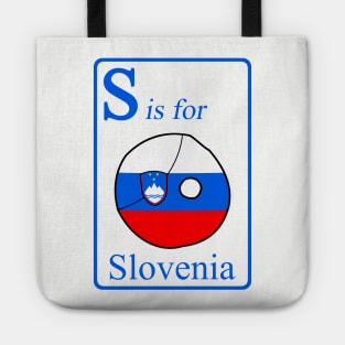 S is for Sloveniaball Tote