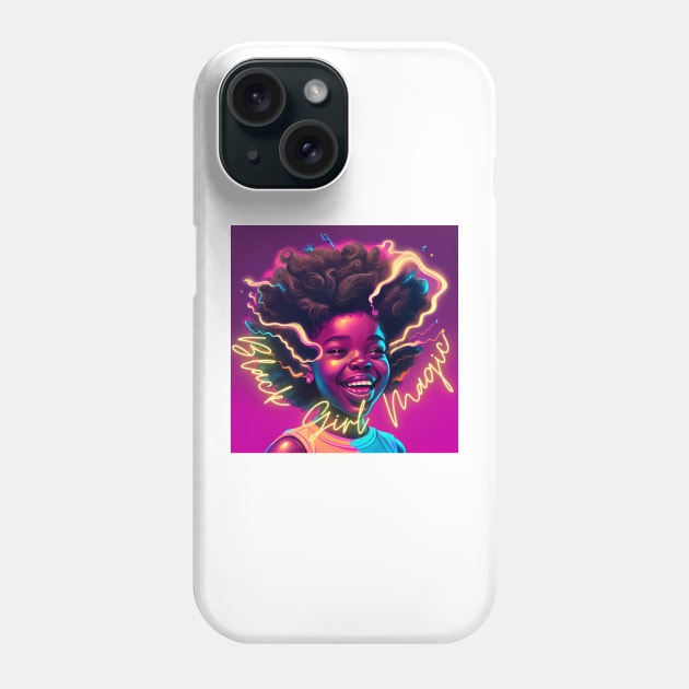 Black Girl Magic Phone Case by RATED-BLACK