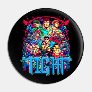 Fight Game Pin