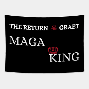 The Great MAGA King Tapestry