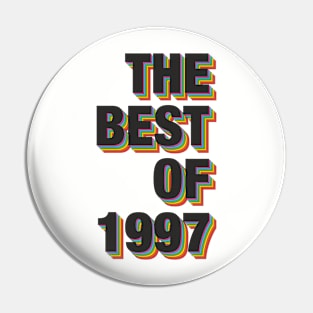 The Best Of 1997 Pin