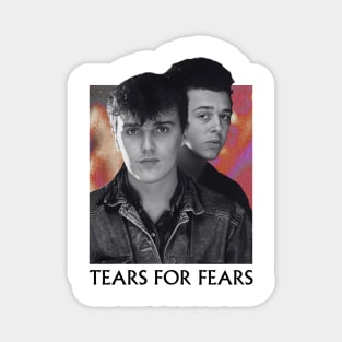 Vintage 80s Tears For Fears Magnet