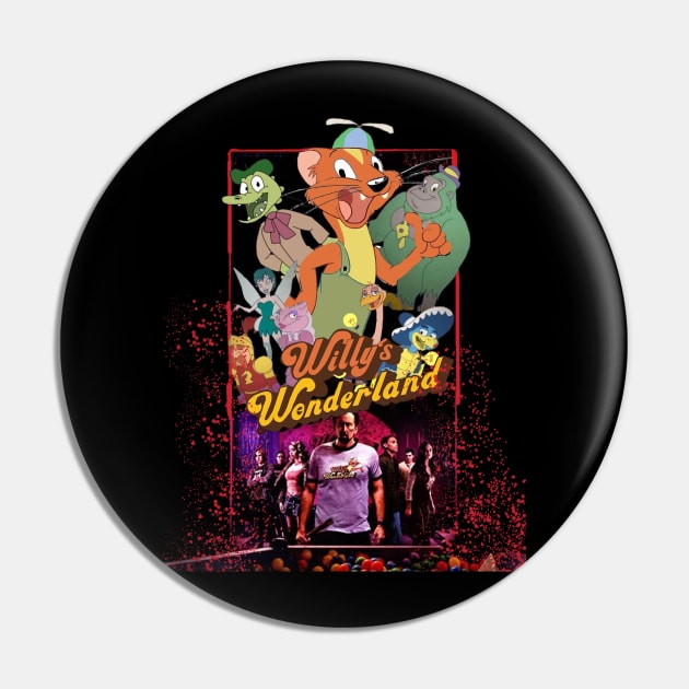 Willy's Wonderland Pin by supercute