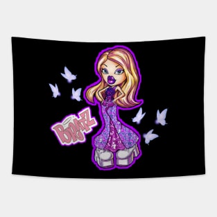 Y2k aesthetics bratz space butterflies Tapestry