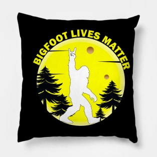 Bigfoot lives matter Pillow