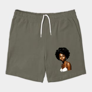 Nina Simone - White Dress Shorts