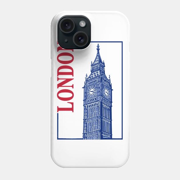 London-Big Ben Phone Case by NewSignCreation