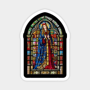 Bologna Stained Glass Church Window Magnet