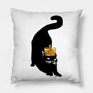 King Cat Pillow