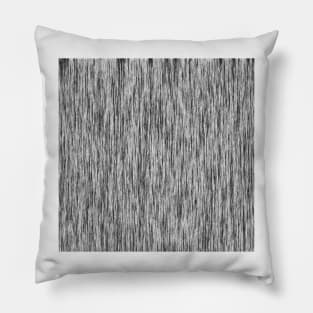 Black Fibers Pillow