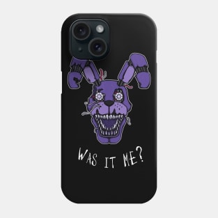 Five Nights at Freddy's - Nightmare Bonnie - Was It Me? Phone Case