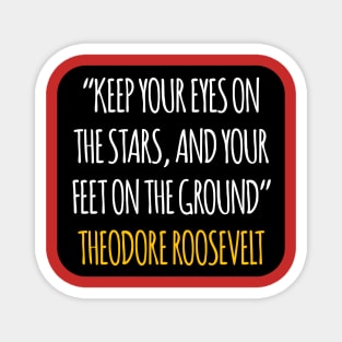 Quote theodore roosevelt Magnet