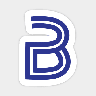 b letter design, b logo design Magnet