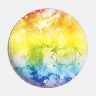 Tie Dye Abstract Pattern Pin