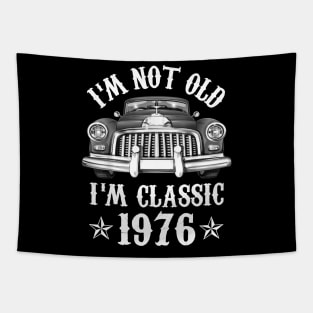 46 Year Old Vintage 1976 Classic Car 46th Birthday Gifts Tapestry