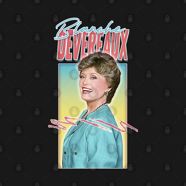 Blanche Deveraux / Original 80s Style Fan Art Design by DankFutura