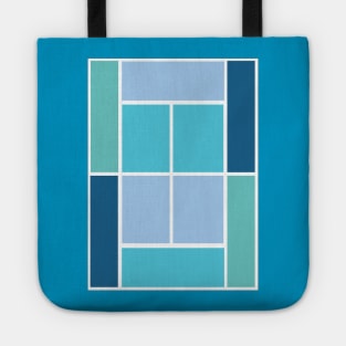 TENNIS COURT COLOR PALLETE Tote