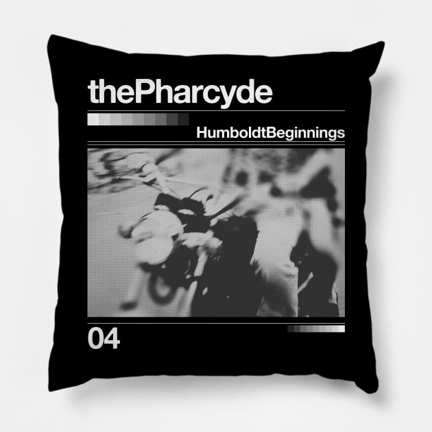 The Pharcyde // Humbold Beginnings - Artwork 90's Design Pillow by solutesoltey