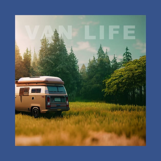 Van Life Camper RV Outdoors in Nature by Grassroots Green