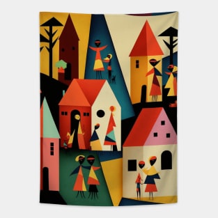 Little Town Tapestry