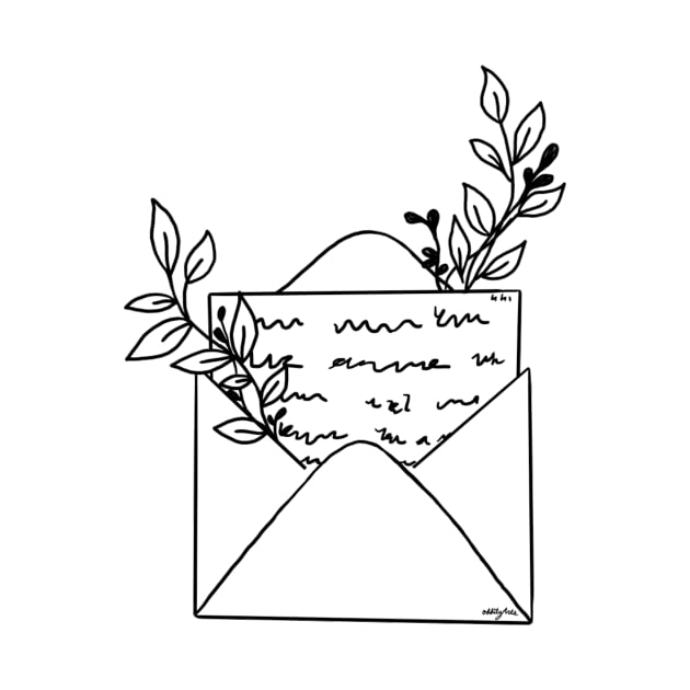 plant mail doodle by OddityArts