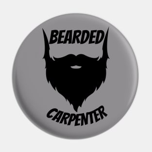 bearded carpenter Pin