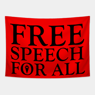 Free Speech For All Tapestry