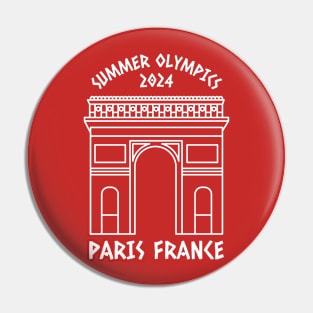 2024 SUMMER OLYMPICS PARIS FRANCE Pin