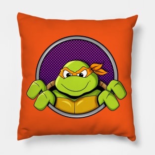 Turtle power Mikey Pillow